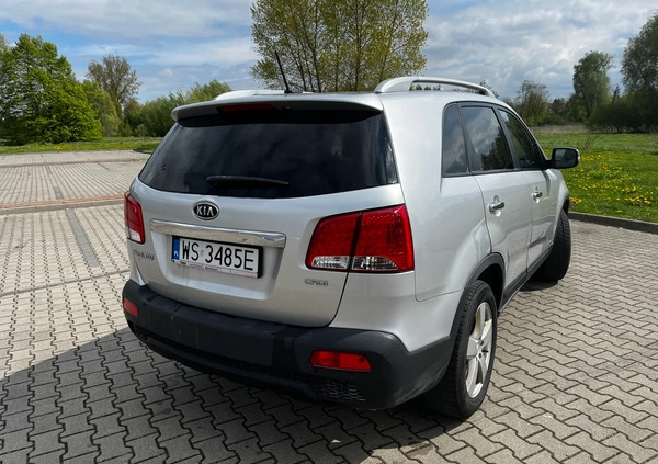 Kia Sorento cena 27900 przebieg: 299000, rok produkcji 2011 z Siedlce małe 56